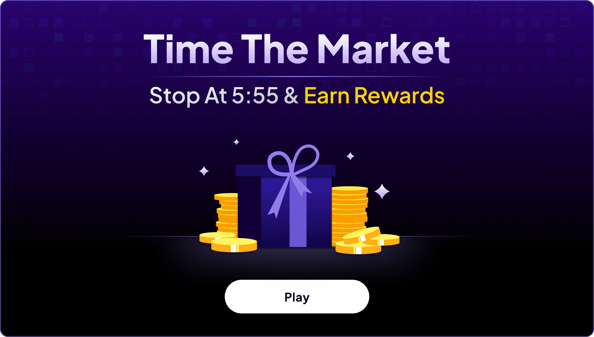 Time The Market — stop at 5:55 and earn rewards
