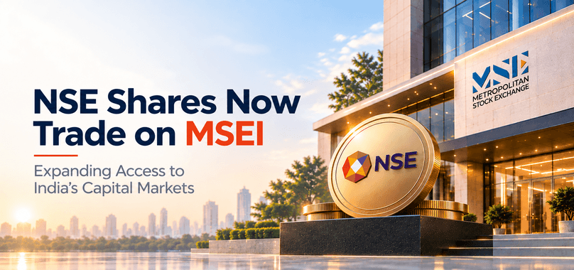 NSE Shares Now Trade on MSEI: Expanding India’s Capital Market Access