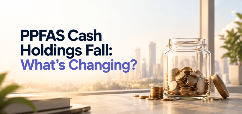 PPFAS Mutual Fund Cuts Cash Holdings Below 10%: Why DLF and CMS Info Systems Are in Focus
